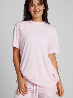 COMFRT CLOUD LOUNGE TEE CHERRY BLOSSOM PINK - L